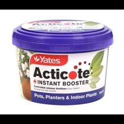 Yates 500g Acticote + Instant Booster Controlled Release Fertiliser for Pots, Planters & Garden Beds