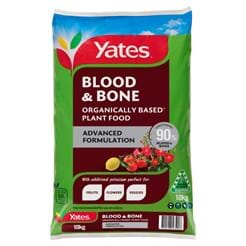 Yates 10kg Blood & Bone Organically Based Plant Food Advanced Formulation
