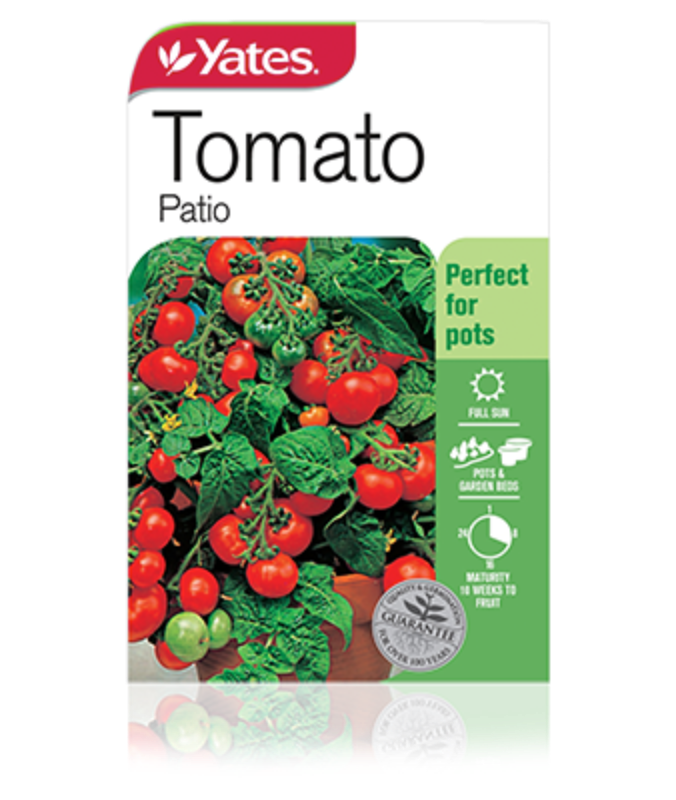 Tomato Patio Garden Seeds Yates Australia