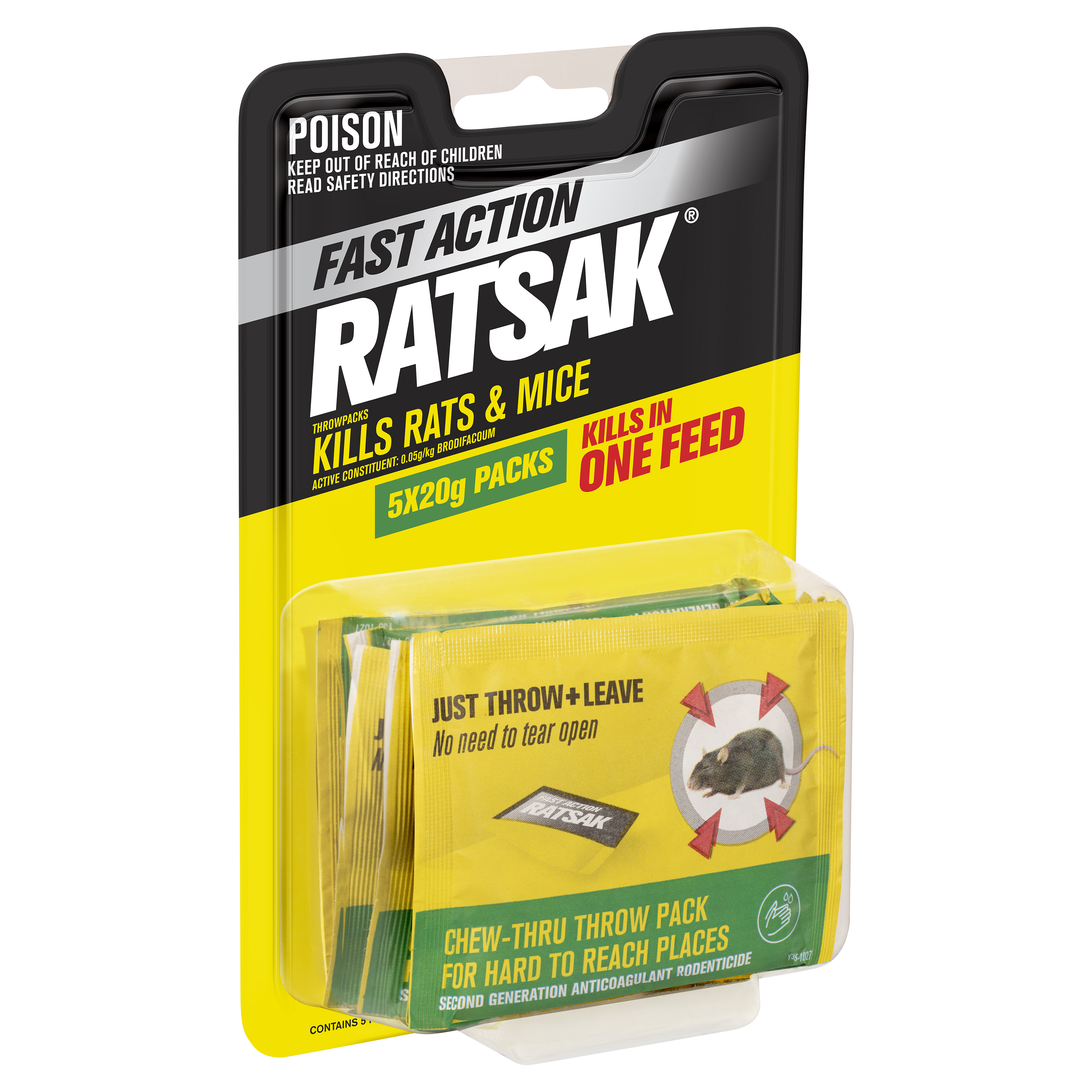 RATSAK Fast Action Throw Packs | Yates Gardening Australia