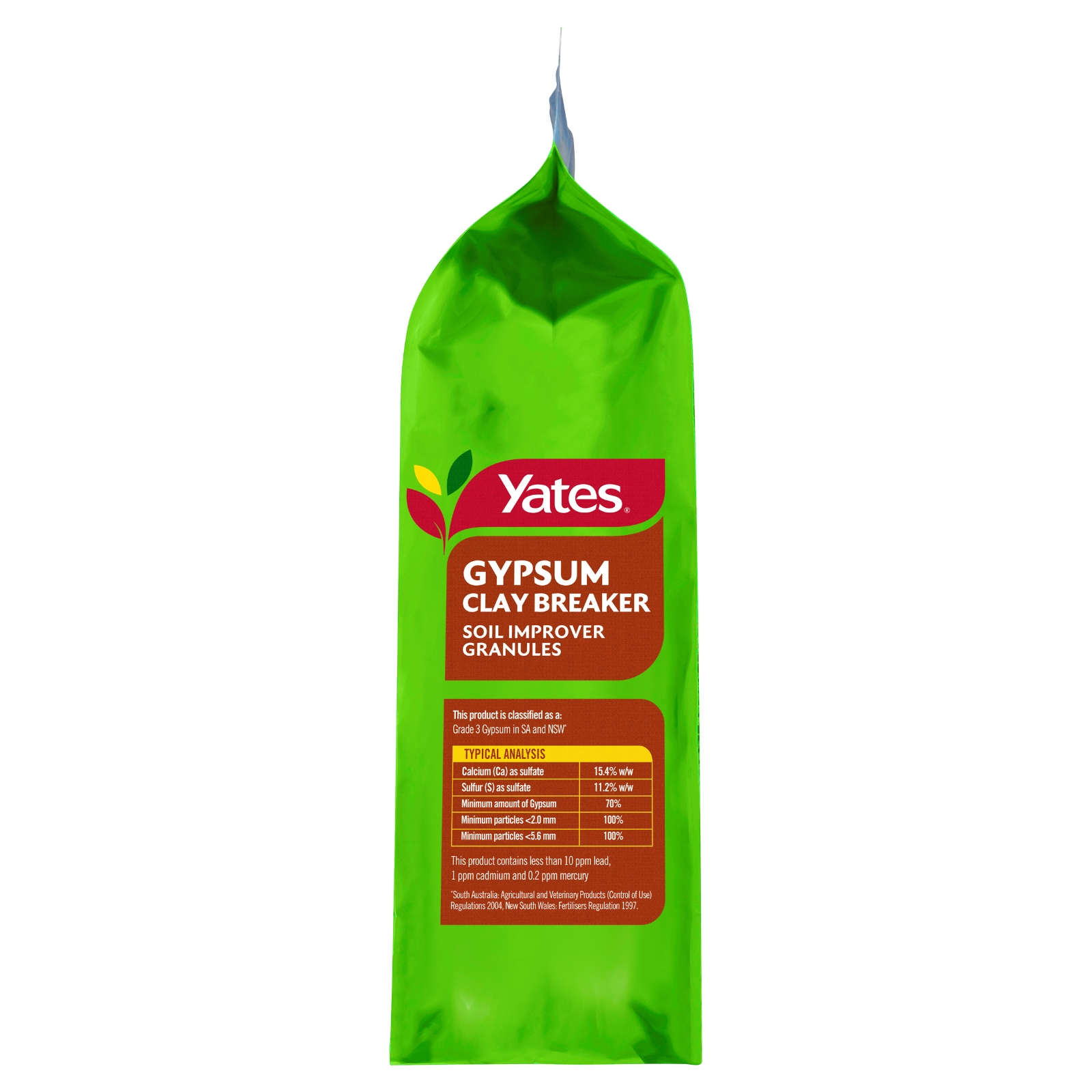 Yates 5kg Gypsum Clay Breaker Soil Improver Granules