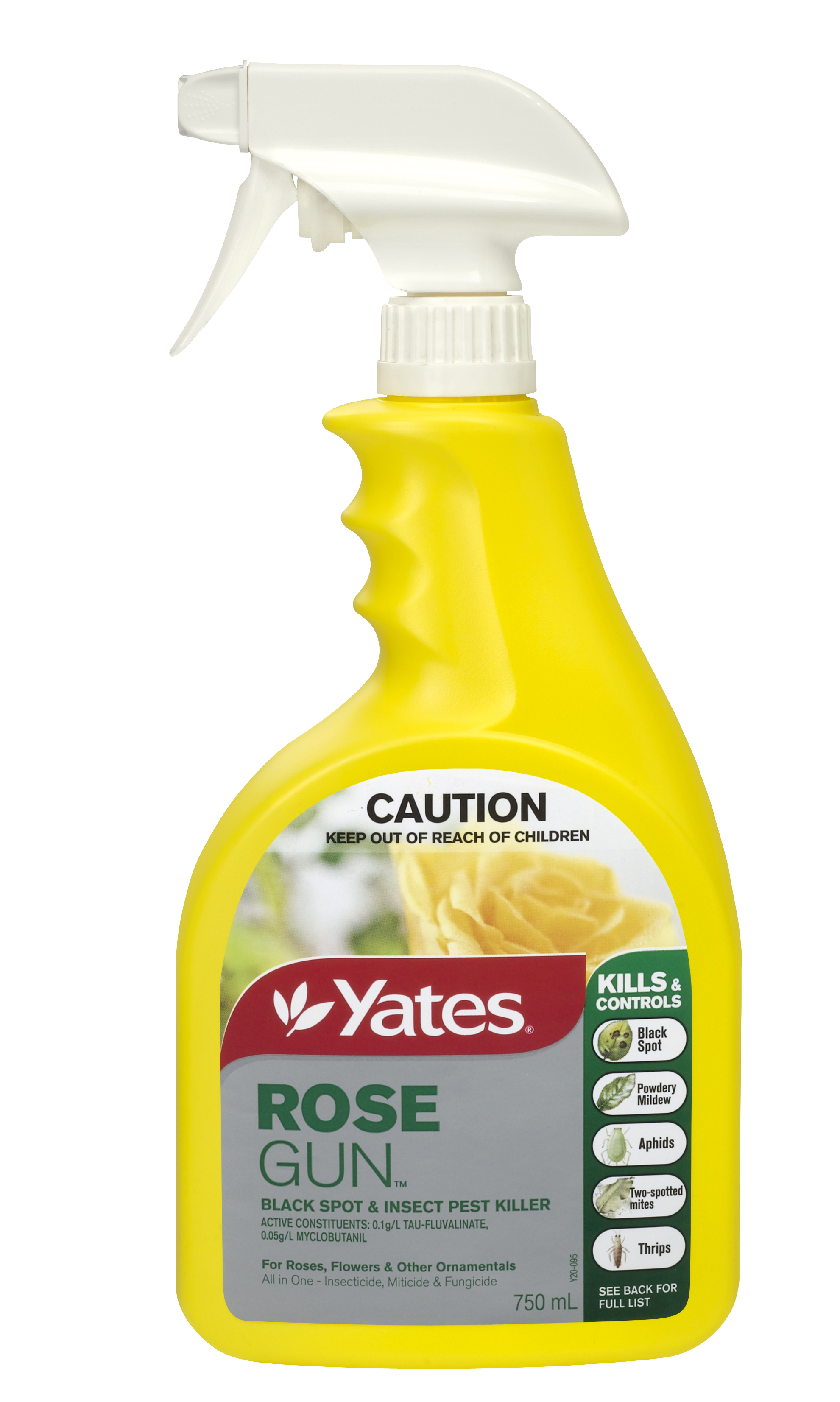 Yates Rose Gun Black Spot & Insect Killer 750ml