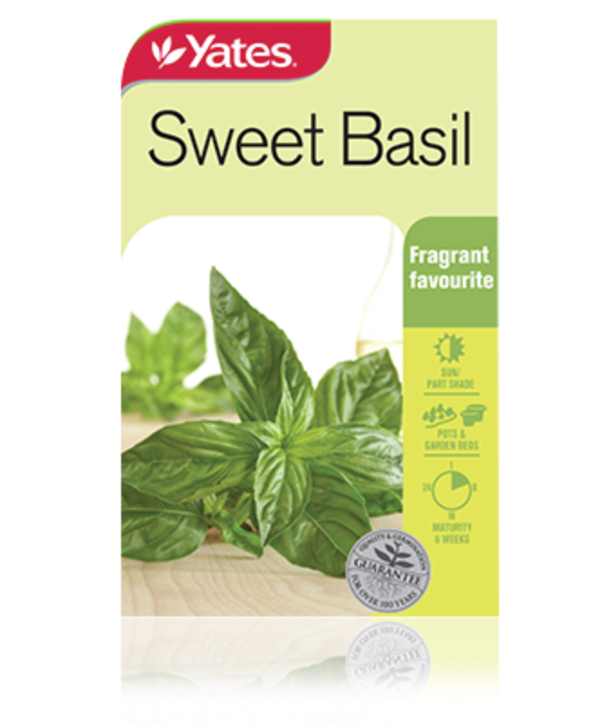 Sweet Basil Garden Seeds Yates Australia