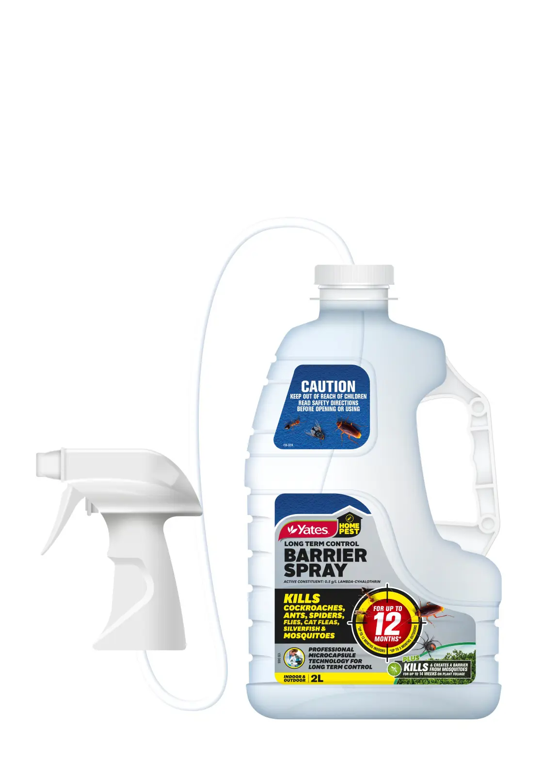Yates Insect Spray Yates 2L Home Pest Long Term Control Barrier Spray