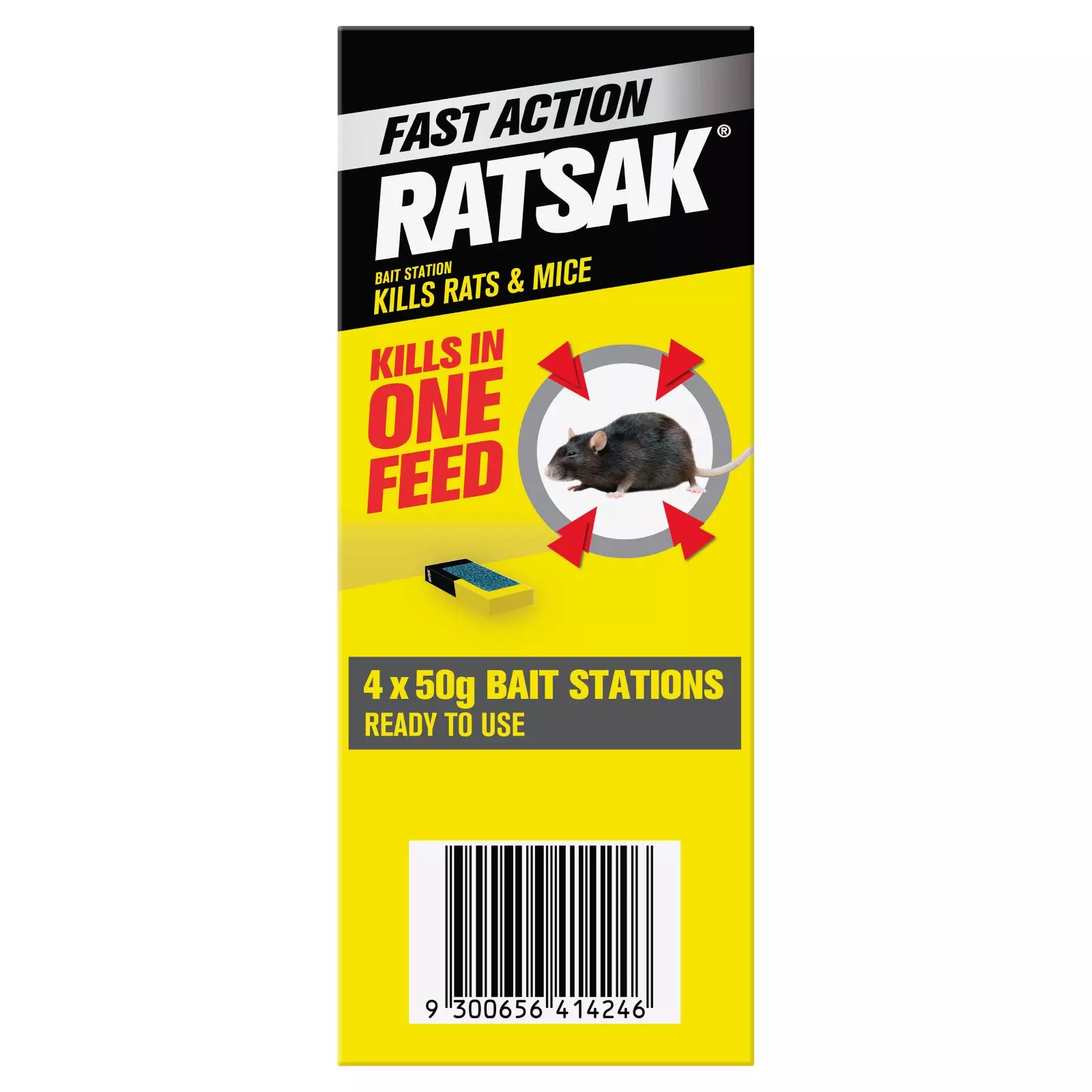 RATSAK Fast Action Wax Blocks