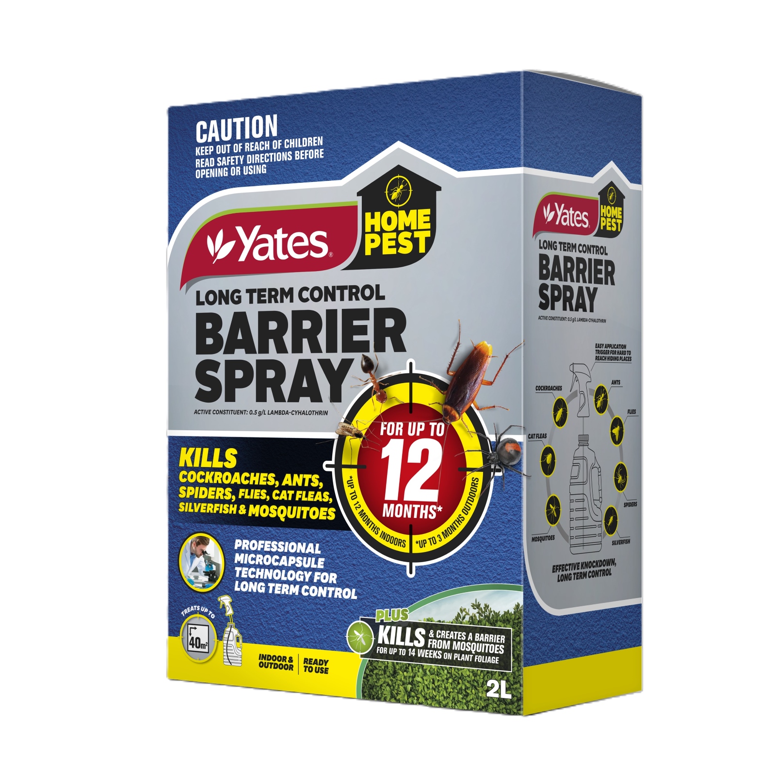 Yates 2L Home Pest Long Term Control Barrier Spray
