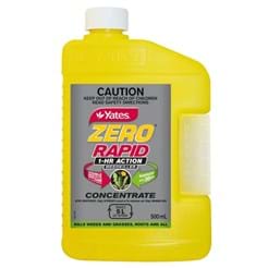 Yates 500mL Zero Rapid 1 Hour Action Weedkiller Concentrate