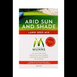 Munns 1kg Arid Sun & Shade Lawn Seed Mix