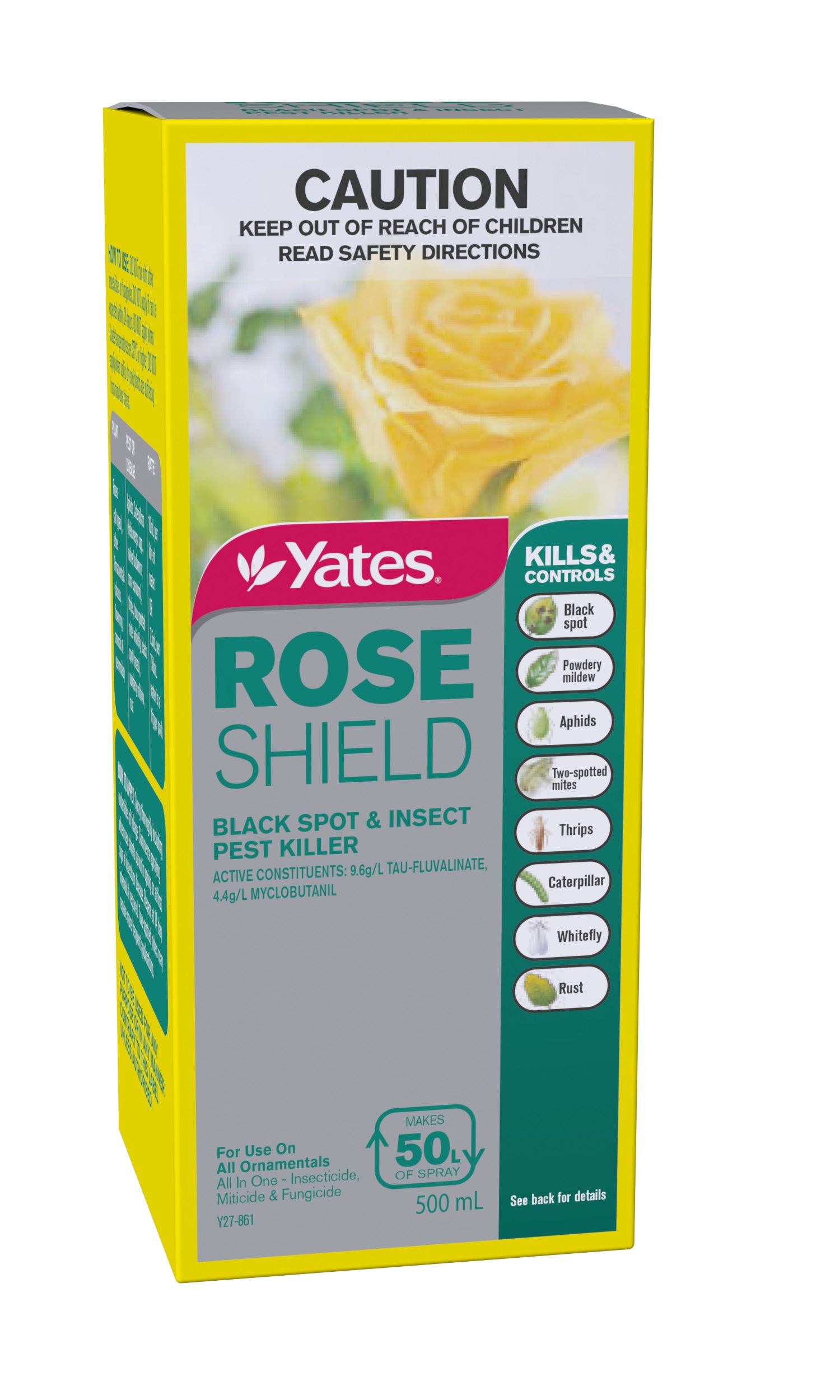 Yates 500mL Rose Shield Concentrate