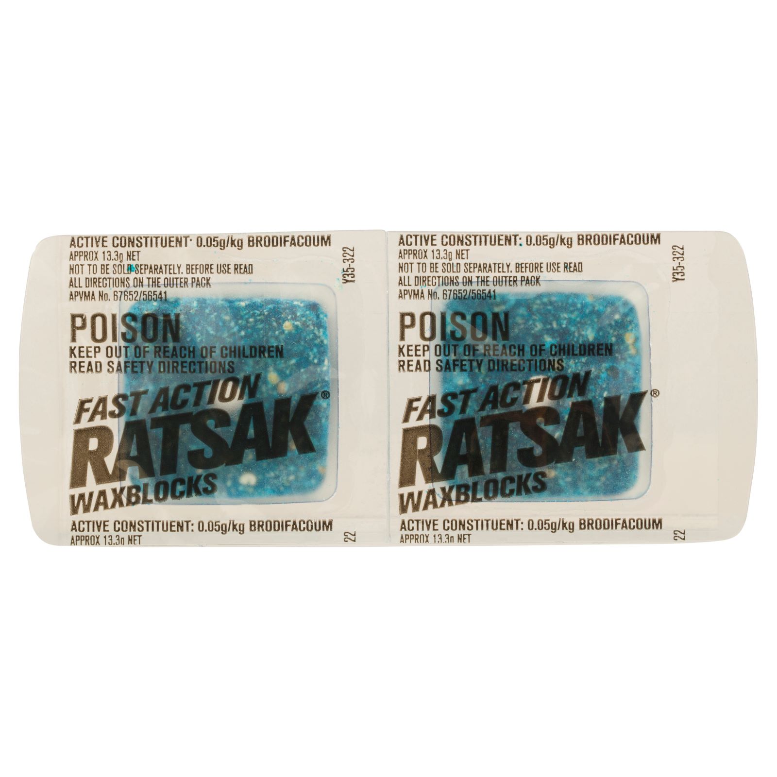 RATSAK Fast Action Wax Blocks | Yates Gardening Australia