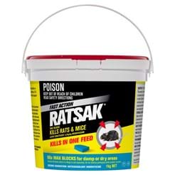 RATSAK 1kg Fast Action Waxblocks