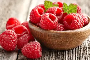 raspberries and rosella 1