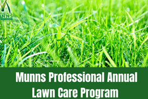 Annual lawn care programs