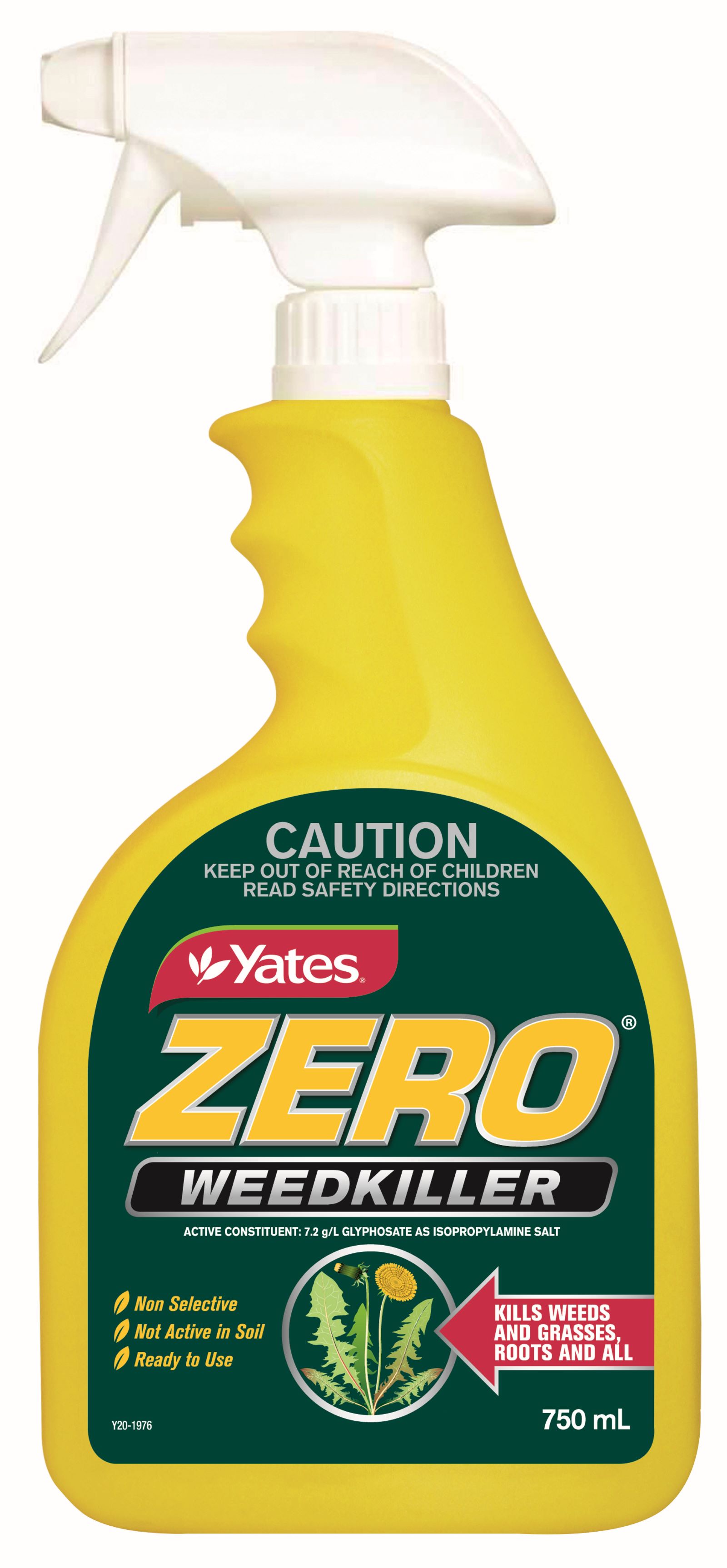 Yates 750ml Zero Weedkiller