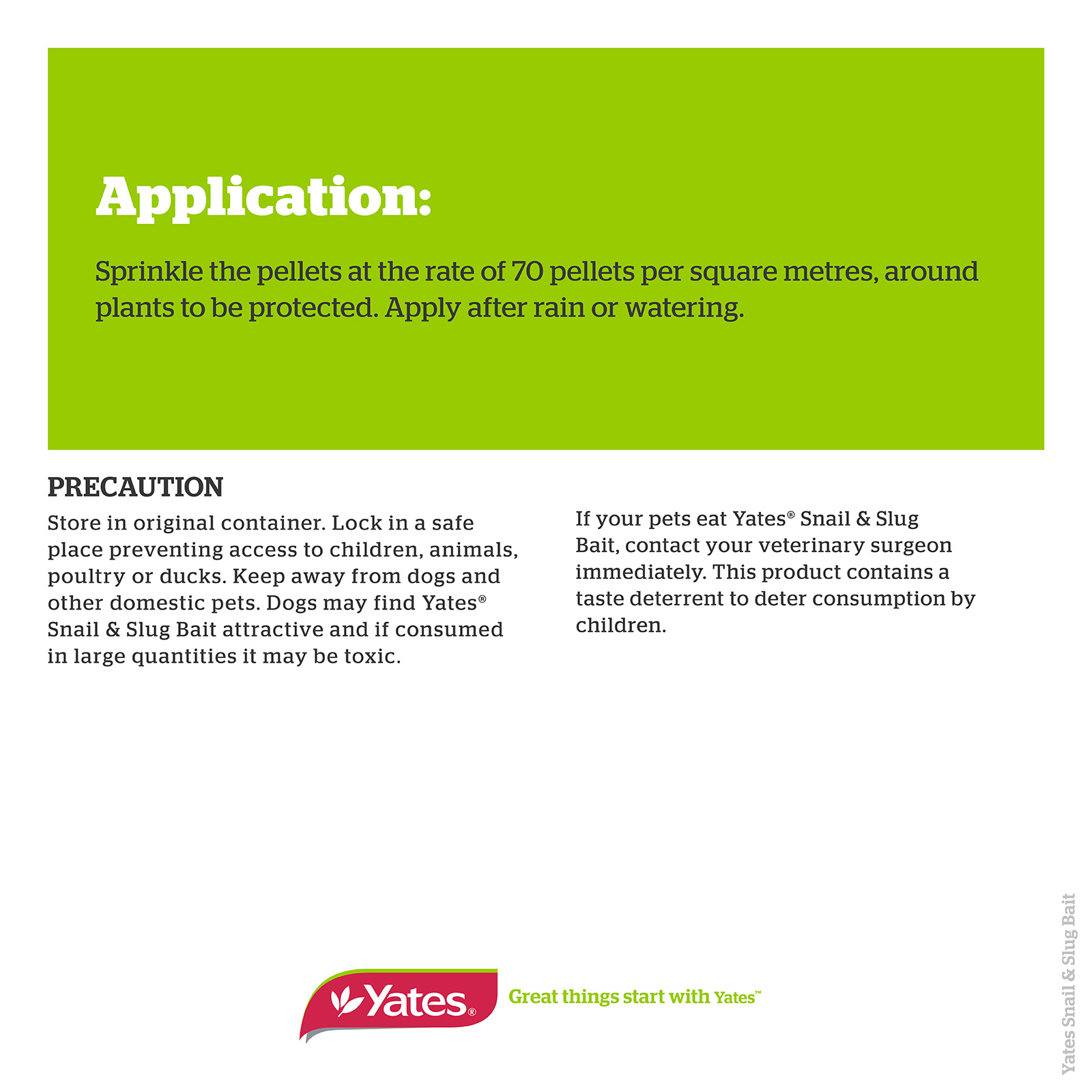 Yates Snail & Slug Bait 600g