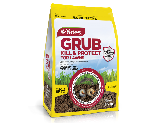Yates 2 5kg Grub Kill Protect For Lawns Yates Gardening Australia
