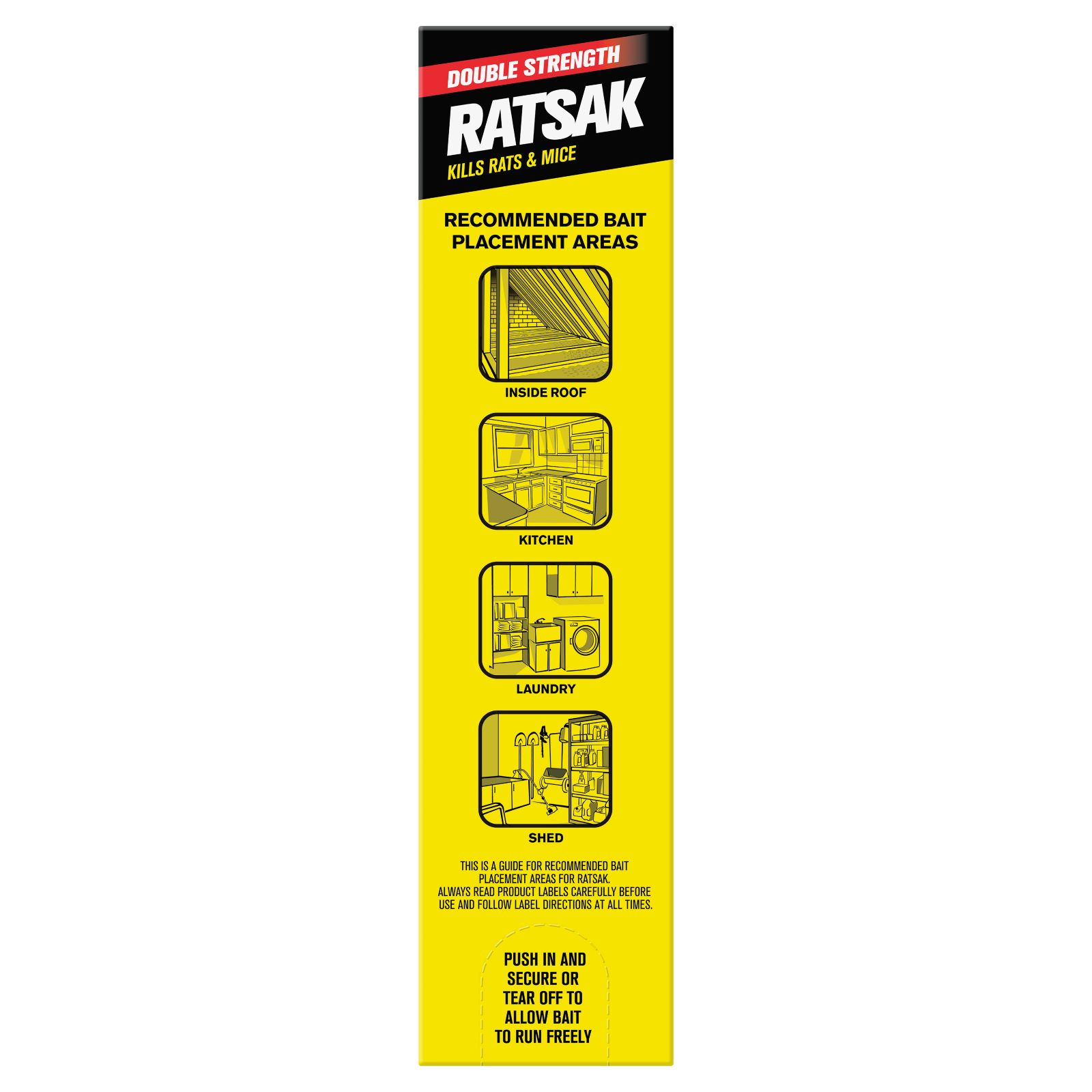RATSAK Double Strength Bait Station | Yates Gardening Australia