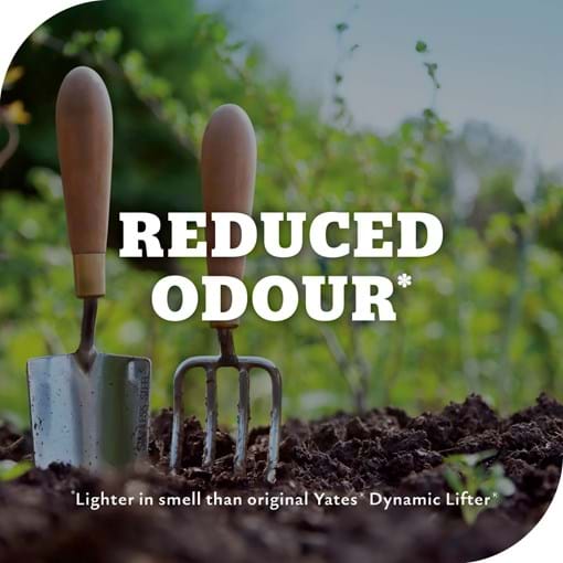 Yates Dynamic Lifter Organic Plant Food & Soil Improver Pellets Reduced Odour Tile 3.jpg (2)