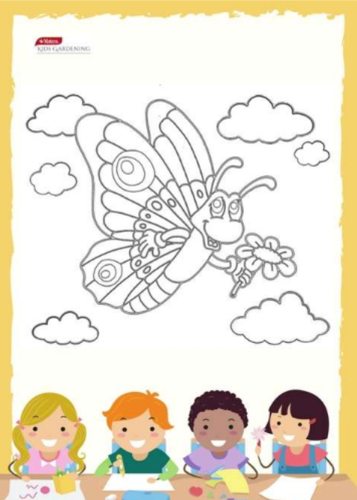 Free colouring in sheets