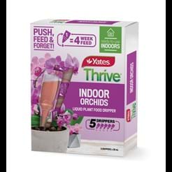 Yates Thrive Indoor Orchids Liquid Plant Food - 5 Drippers X 30mL