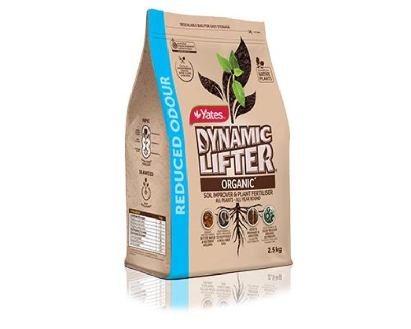 Dynamic Lifter Reduced Odour Organic Plant Food Yates Gardening