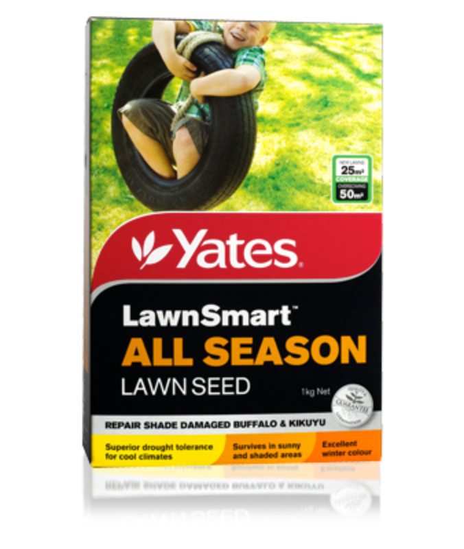 Yates LawnSmart All Season Lawn Seed Yates Gardening Australia