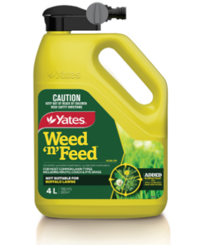 Lawn Grass Weed Control and Fertiliser Liquid Yates