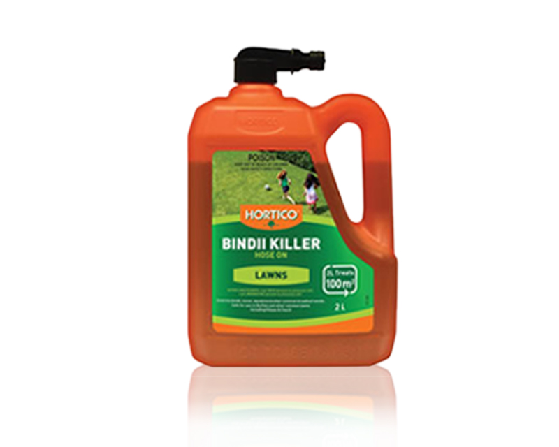 Hortico 2L Bindii Killer for Lawns HoseOn