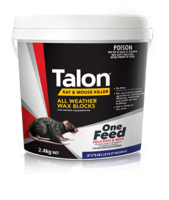 Talon Rat and Mouse Killer Wax Blocks | Yates Gardening Australia
