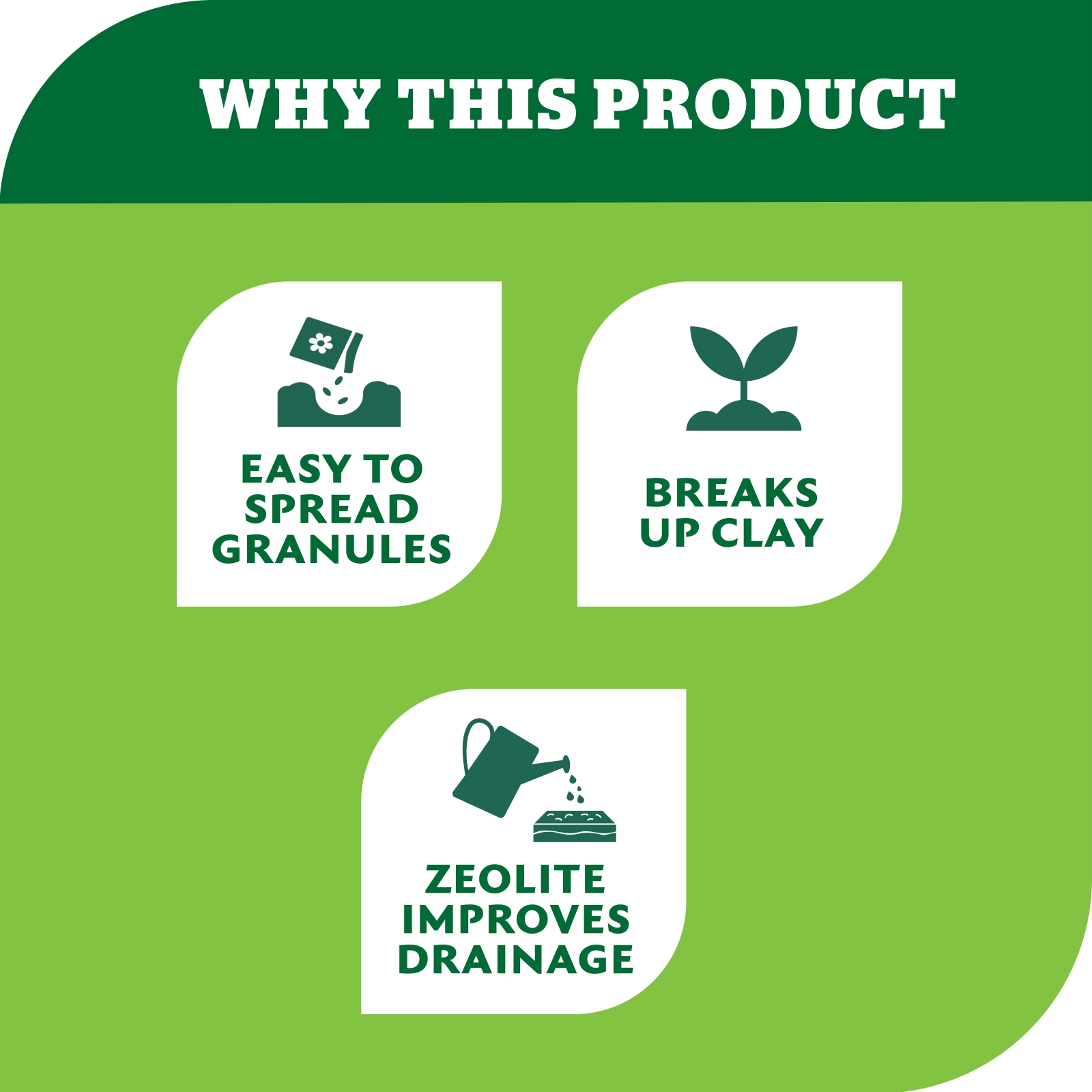 Yates 5kg Gypsum Clay Breaker Soil Improver Granules