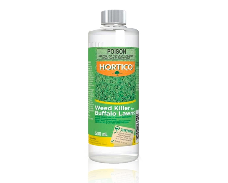 Hortico 500mL Weed Killer for Buffalo Lawns Concentrate