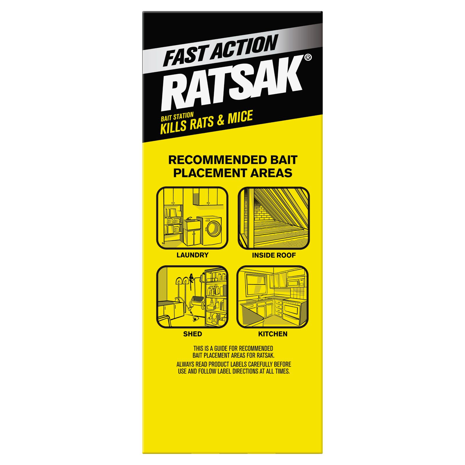 RATSAK Fast Action Wax Blocks | Yates Gardening Australia