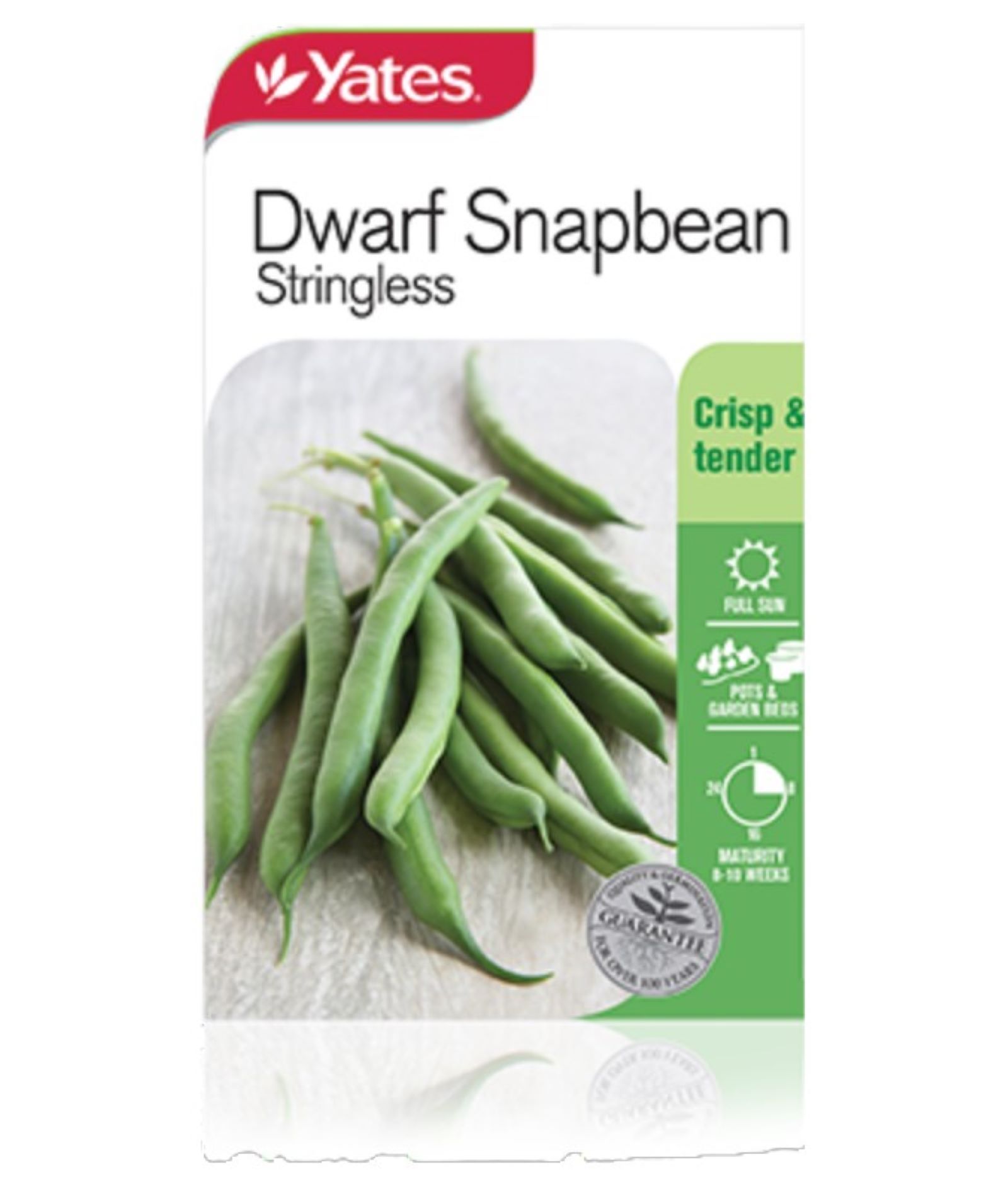 Snapbean Dwarf Stringless | Garden Seeds Yates Australia