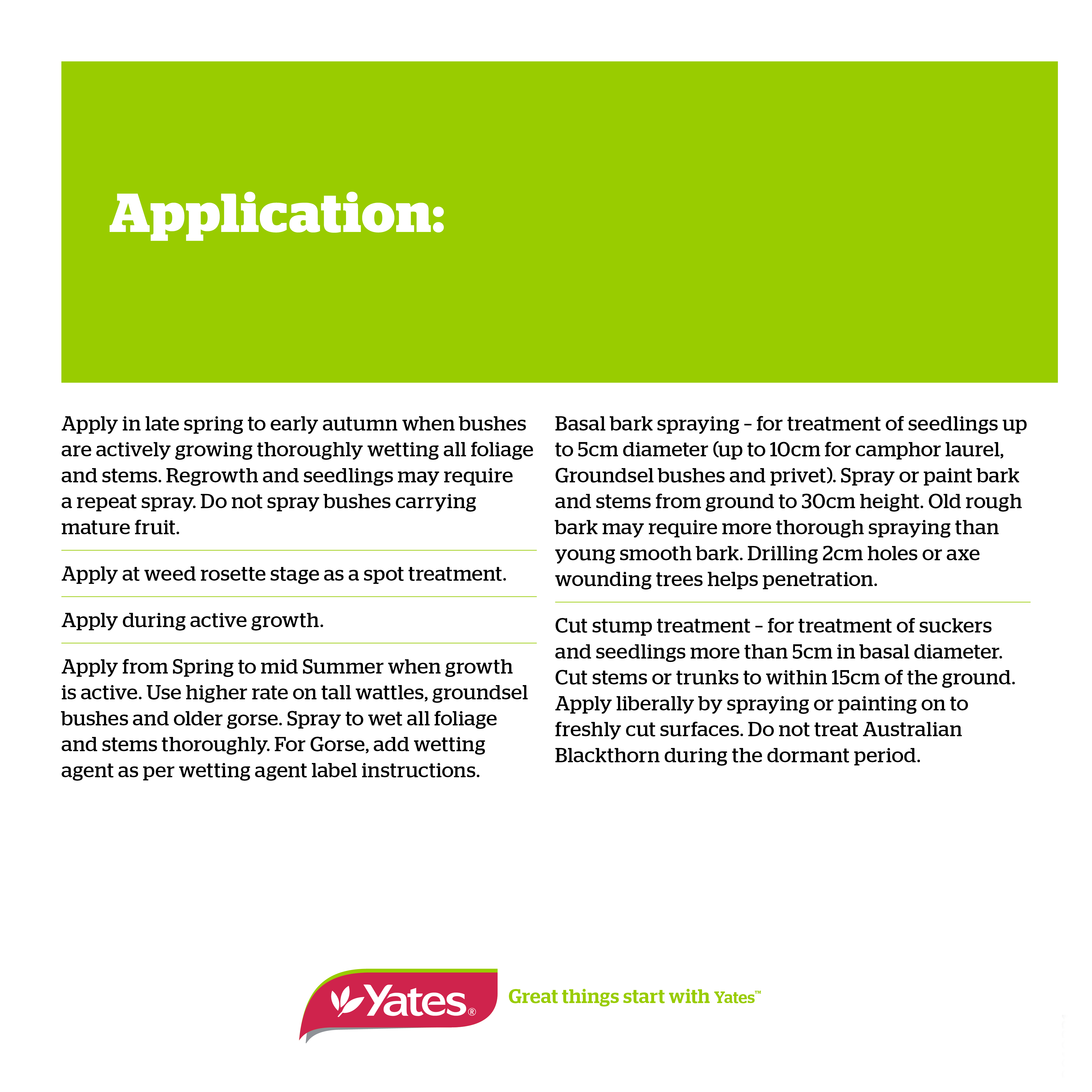 Yates 250mL Tree & Blackberry Killer Yates Gardening Australia