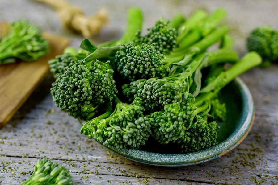 Kailaan (Chinese Broccoli) in a bowl