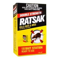 RATSAK 2.5kg Double Strength Bait Station