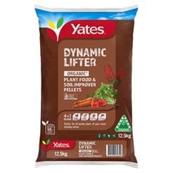 Yates 12.5kg Dynamic Lifter Organic Plant Food & Soil Improver Pellets  (WA only)